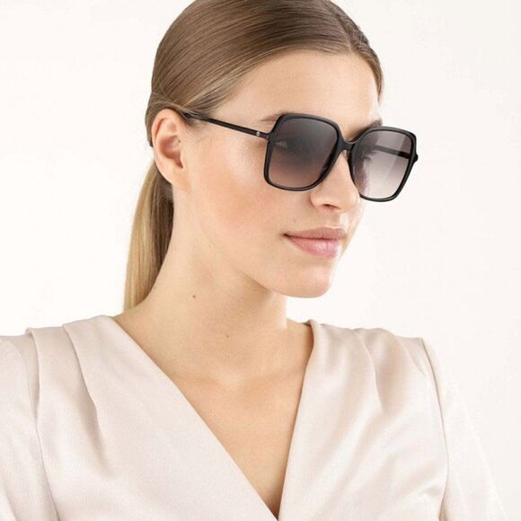 NEW GUCCI GG0544S BLACK/GRADIENT GREY 001 57/18/140  Women Sunglasses main image 13